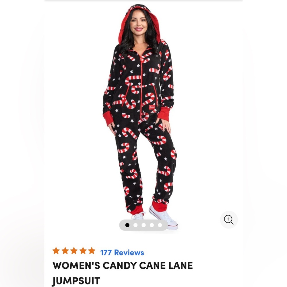 Tipsy Elves Candy Cane Lane Onesie